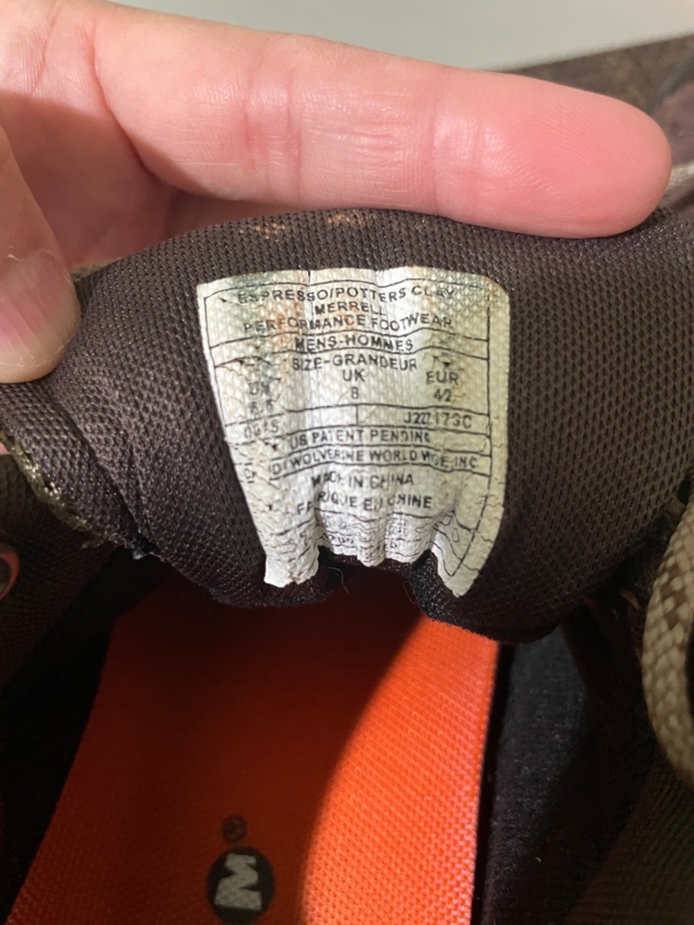 Merrell Ridgepass waterproof hiking shoes - Picture 7 of 7